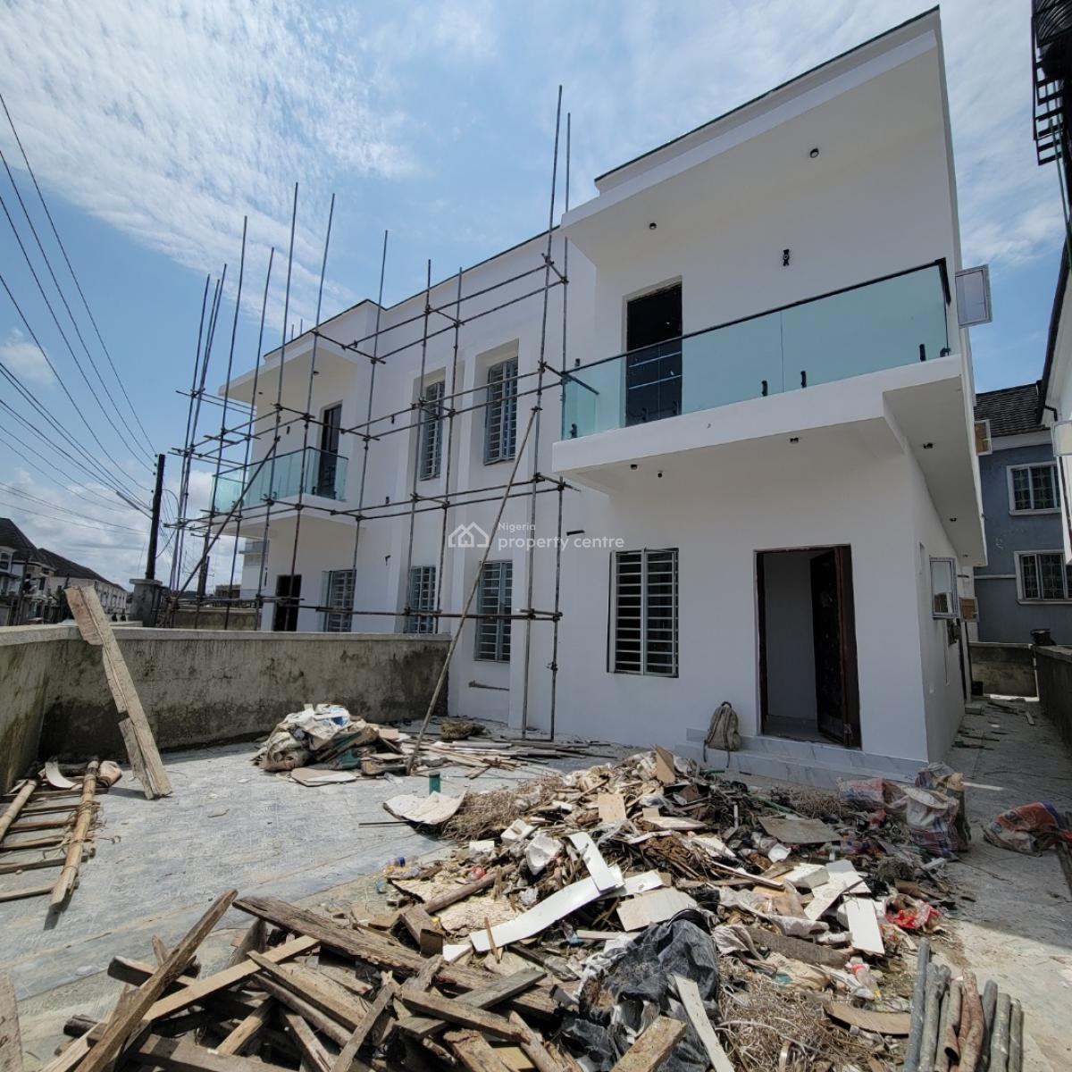 Excellent 4bedroom Semi Detached Duplex with a Bq, Ikota, Lekki, Lagos, Semi-detached Duplex for Sale