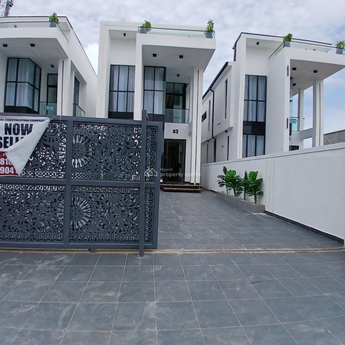 5 Bedroom Detached Duplex with Swimming Pool, Ikota, Lekki, Lagos, Detached Duplex for Sale