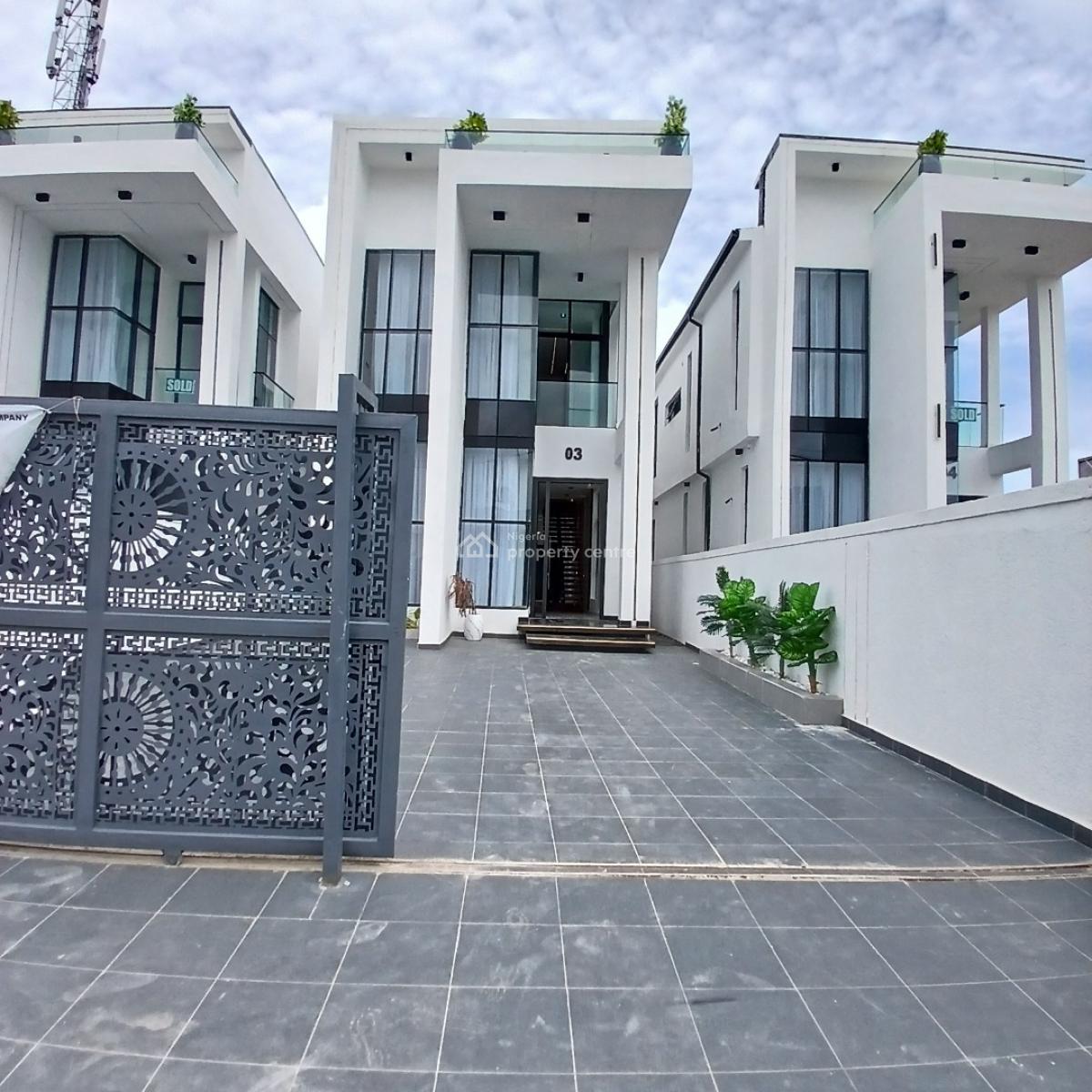 5 Bedroom Detached Duplex with Swimming Pool, Ikota, Lekki, Lagos, Detached Duplex for Sale