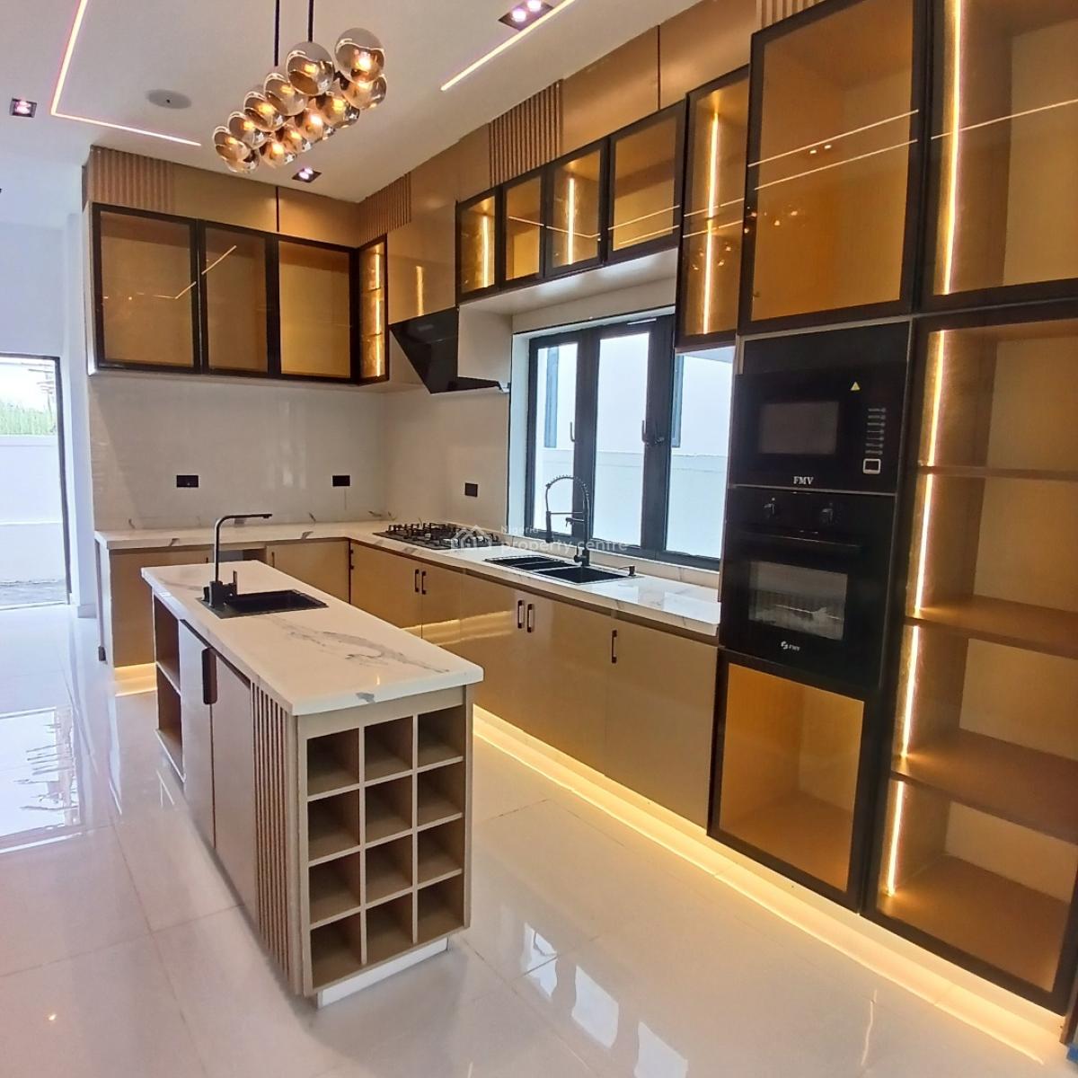 5 Bedroom Detached Duplex with Swimming Pool, Ikota, Lekki, Lagos, Detached Duplex for Sale