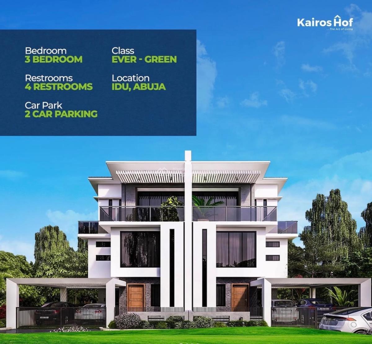 3 Bedroom Land in a Serene Location, Qd26a Hof City Idu, By Idu Railway Station, Idu Industrial, Abuja, Residential Land for Sale