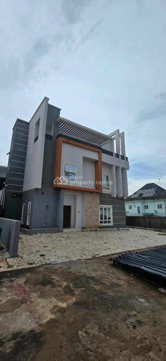 5 Bedroom Detached Duplex with a Room Bq, Peachville Garden Estate, Games Village, Kaura, Abuja, Detached Duplex for Sale
