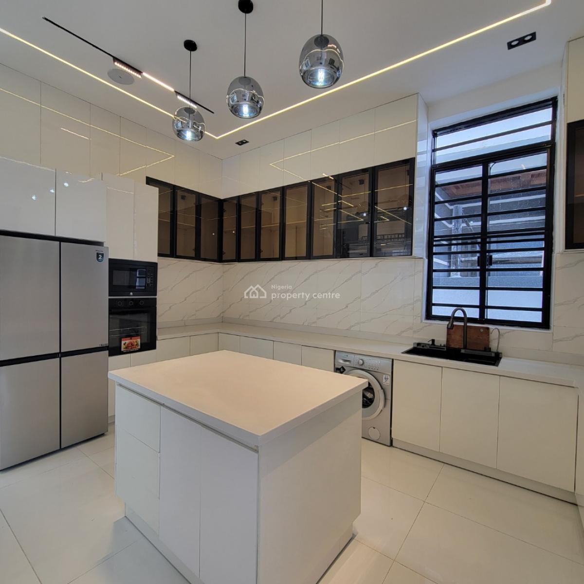 Gorgeous 5 Bedroom Duplex with a Bq and a Pool,cinema, Ikota, Lekki, Lagos, Detached Duplex for Sale