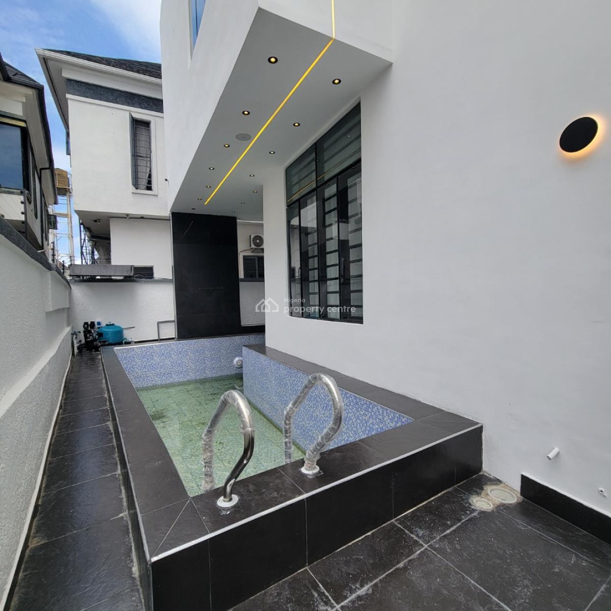 Gorgeous 5 Bedroom Duplex with a Bq and a Pool,cinema, Ikota, Lekki, Lagos, Detached Duplex for Sale