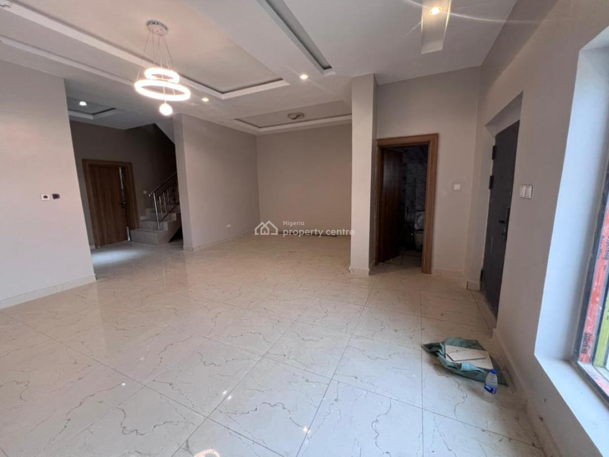 Newly Built Corner Piece 4 Bedroom Terrace Duplex with Bq, Tarred Access Road, Katampe (main), Katampe, Abuja, Terraced Duplex for Rent