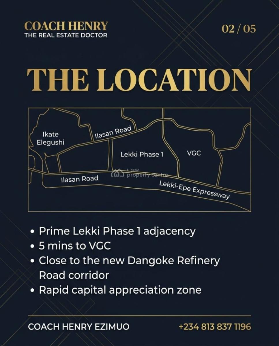 Affordable 100% Dry Land Suits for Investment, Ikate Elegushi, Lekki, Lagos, Mixed-use Land for Sale