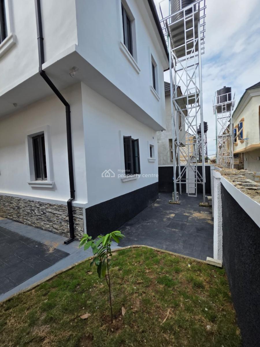 Newly Built Four 4-bedroom Semi-detached Duplex with  a Security House, in an Estate Close to Chrisland School Before Apo Primary Junction, Apo, Abuja, Semi-detached Duplex for Sale