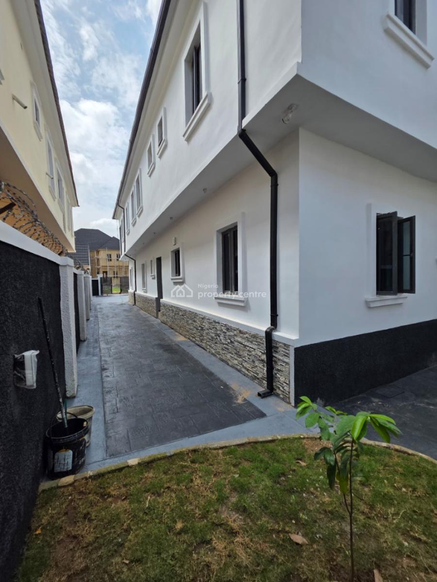 Newly Built Four 4-bedroom Semi-detached Duplex with  a Security House, in an Estate Close to Chrisland School Before Apo Primary Junction, Apo, Abuja, Semi-detached Duplex for Sale