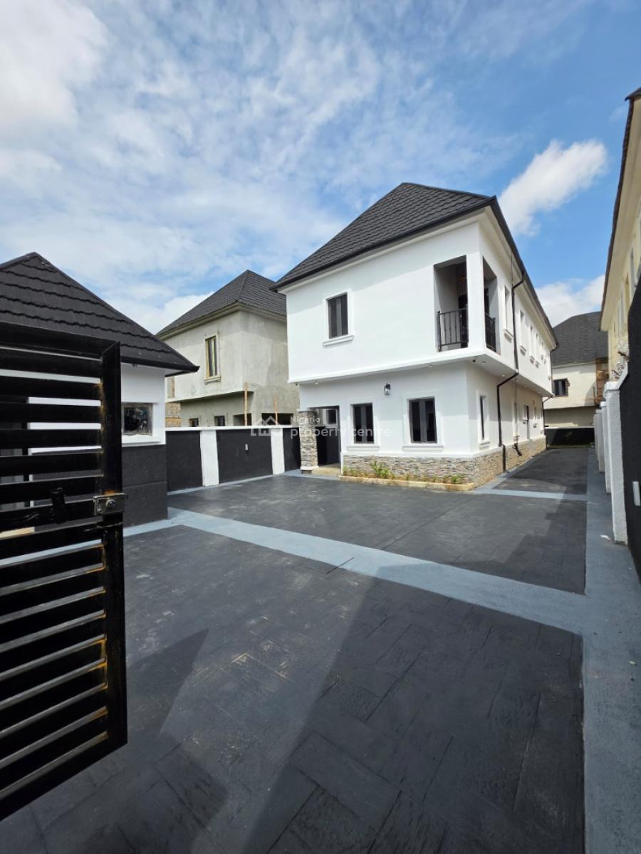 Newly Built Four 4-bedroom Semi-detached Duplex with  a Security House, in an Estate Close to Chrisland School Before Apo Primary Junction, Apo, Abuja, Semi-detached Duplex for Sale