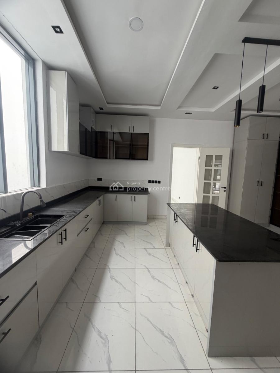 Elegant 5 Bedroom Fully Detached Duplex with a Bq and Swimming Pool, Ajah, Lagos, Detached Duplex for Sale