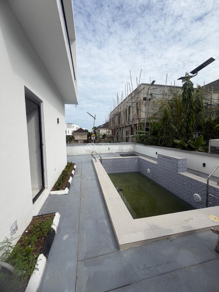 Elegant 5 Bedroom Fully Detached Duplex with a Bq and Swimming Pool, Ajah, Lagos, Detached Duplex for Sale