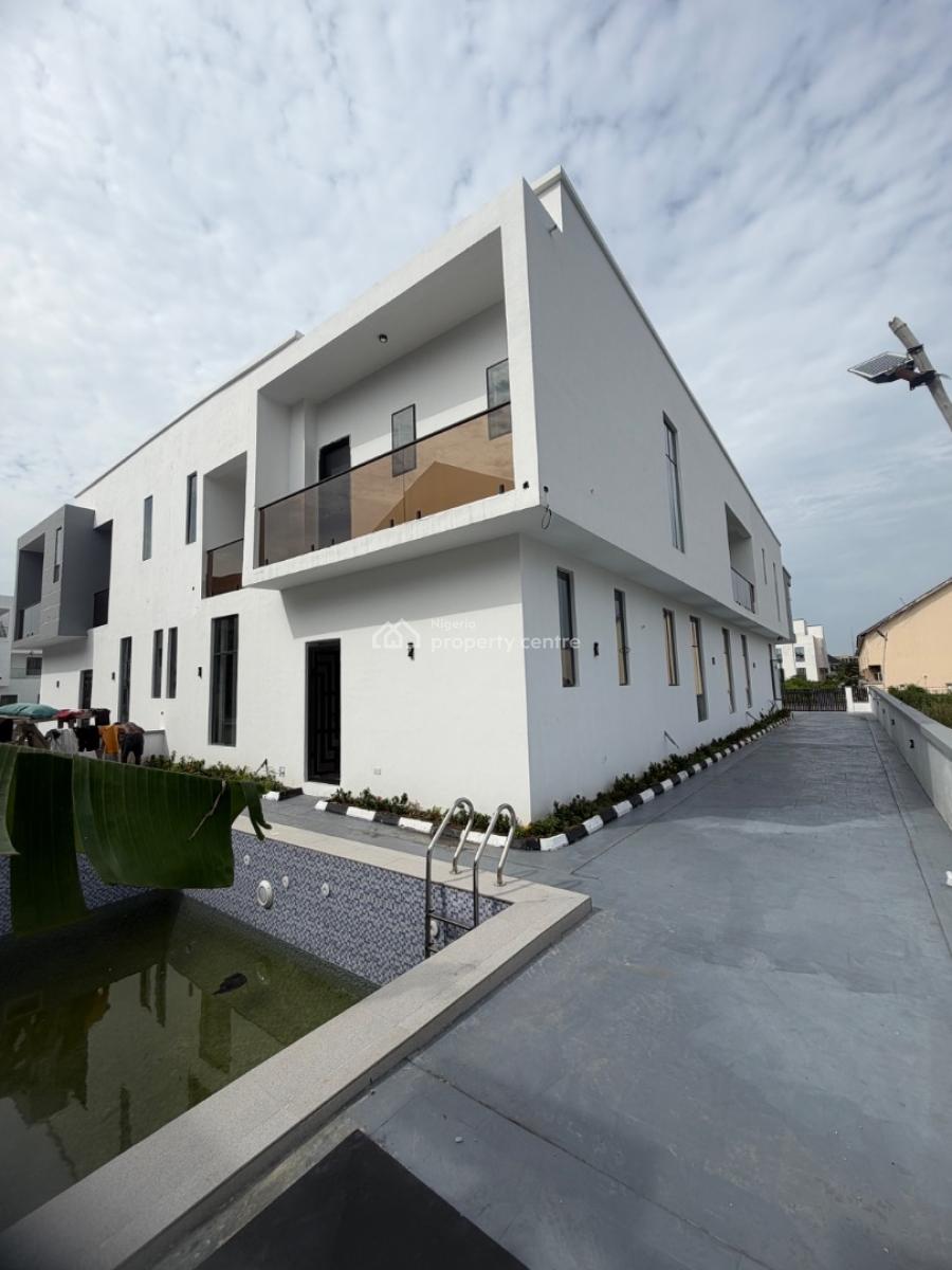 Elegant 5 Bedroom Fully Detached Duplex with a Bq and Swimming Pool, Ajah, Lagos, Detached Duplex for Sale