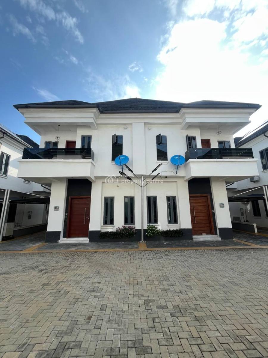 4 Bedroom Detached House with Ample Parking Space, Orchid, Lekki, Lagos, Semi-detached Duplex for Rent