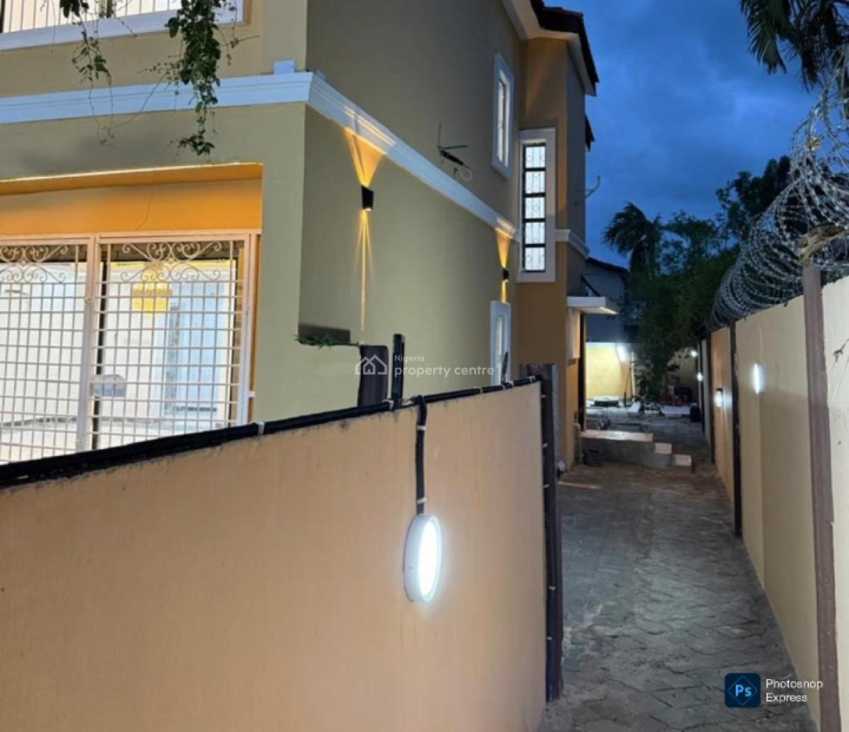 4 Bedroom Clean House with 3 Rooms Charlet + Garden Area, Vgc, Lekki, Lagos, Detached Duplex for Rent