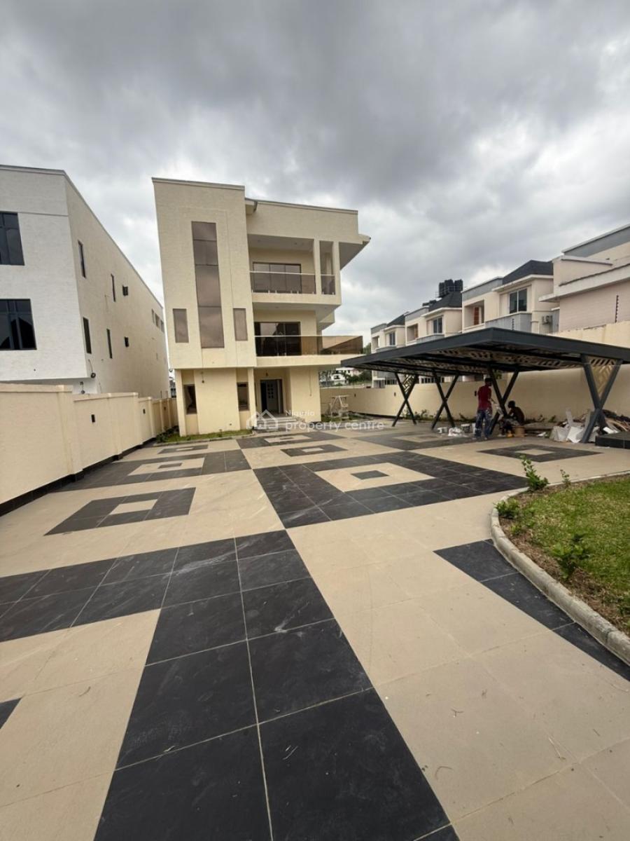 Smart and Contemporary 5 Bedroom Maisonette, Guzape District, Abuja, Detached Duplex for Sale