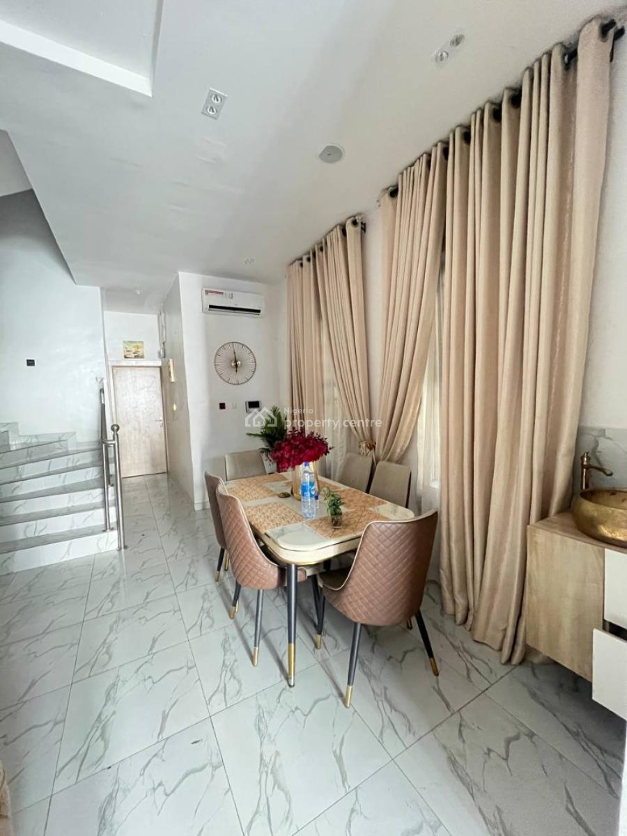 Furnished 4 Bedroom Detached House with Modern Pop, Orchid, Ibeju Lekki, Lagos, Semi-detached Duplex for Rent