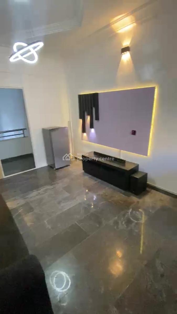 Decent 1 Bedroom Flat Upstairs with Wardrobe, Chevron Drive, Lekki, Lagos, Mini Flat (room and Parlour) for Rent