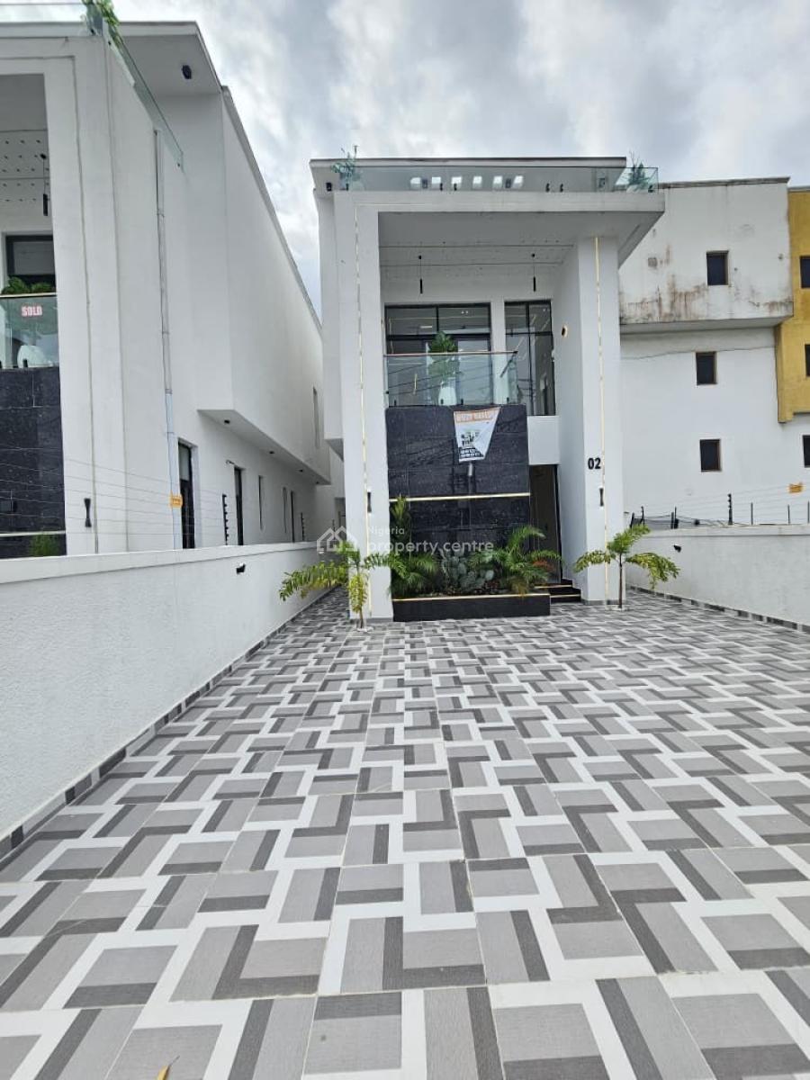 Brand New 5 Bedroom Fully Detached Duplex with Bq and Pool, Lekki, Lagos, Detached Duplex for Sale