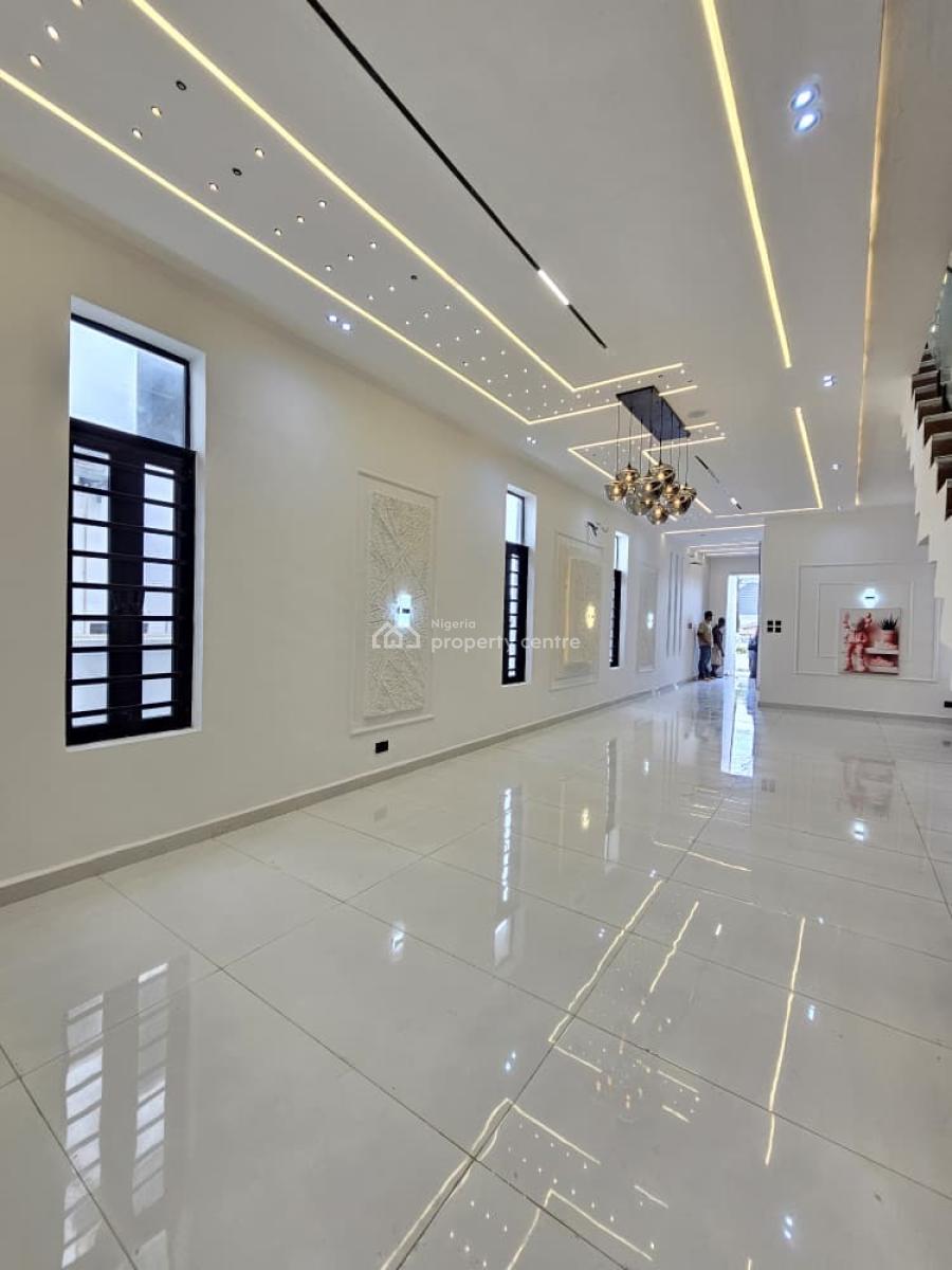 Brand New 5 Bedroom Fully Detached Duplex with Bq and Pool, Lekki, Lagos, Detached Duplex for Sale
