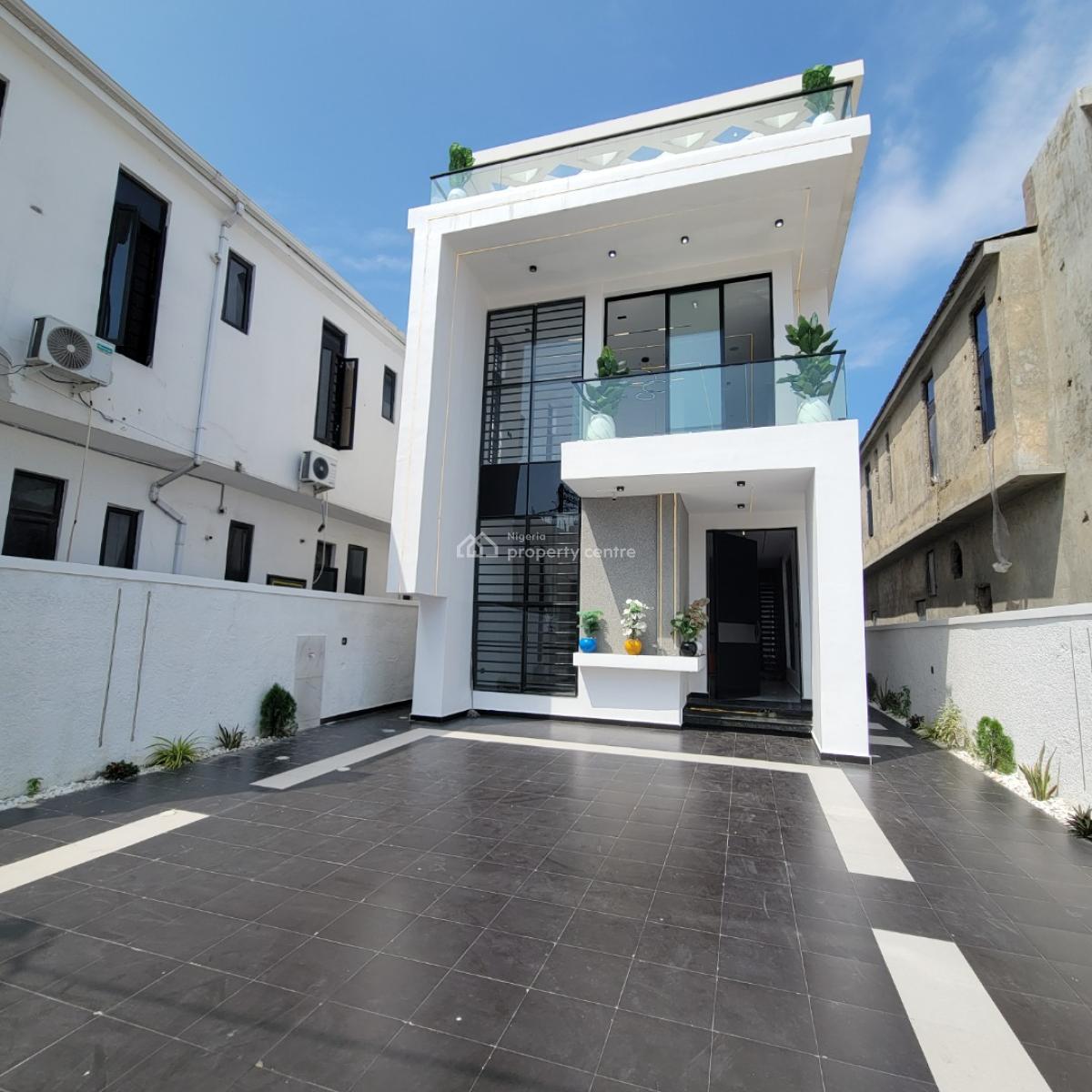 Beautiful 5bedroom Duplex with a Bq and a Pool, Ikota, Lekki, Lagos, Detached Duplex for Sale