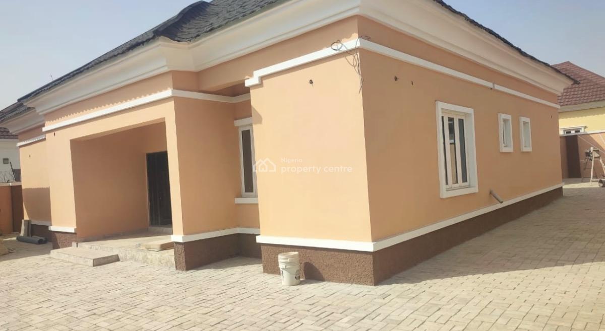 Brand New Spacious 3 Bedroom Bungalow of Just 2 Neighbors, Efab Verizon Estate, Gwarinpa Extension, Gwarinpa, Abuja, House for Rent