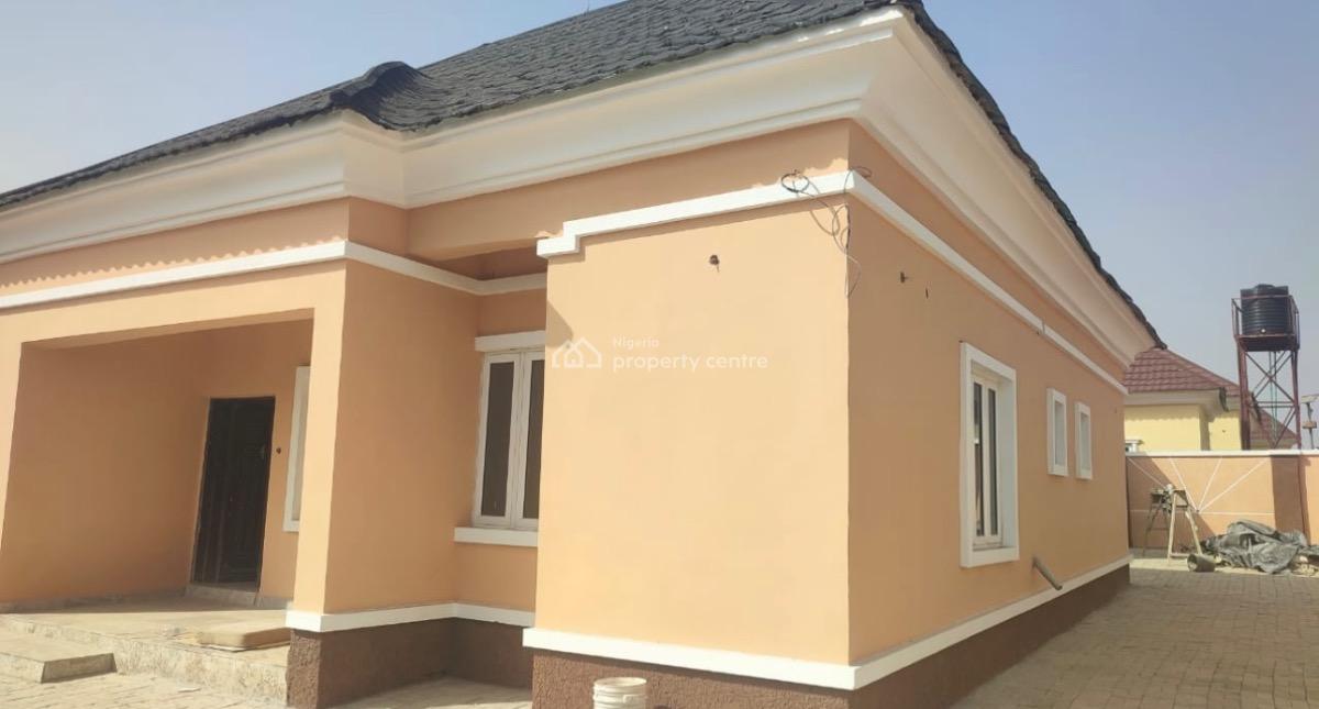 Brand New Spacious 3 Bedroom Bungalow of Just 2 Neighbors, Efab Verizon Estate, Gwarinpa Extension, Gwarinpa, Abuja, House for Rent