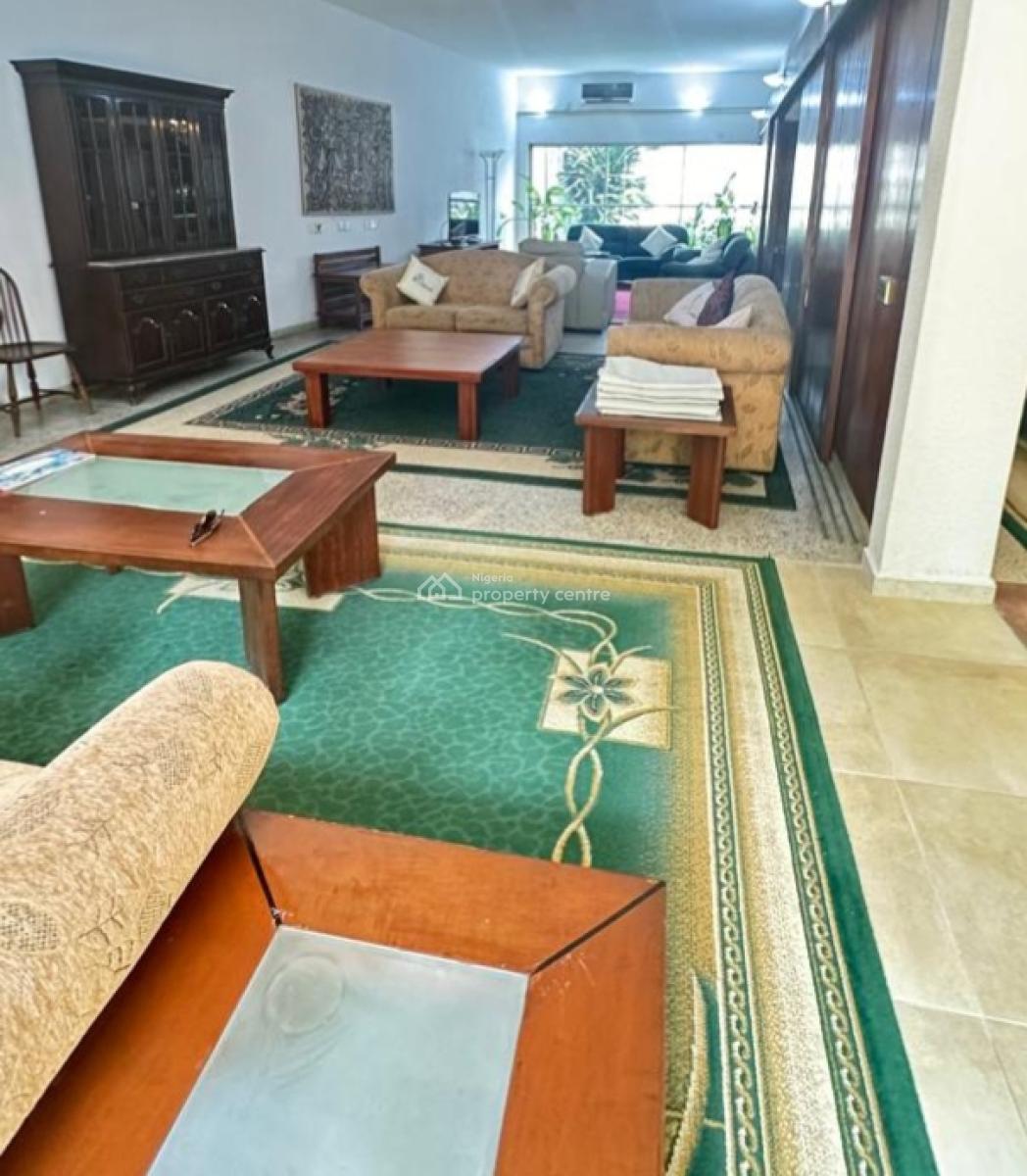 Fully Furnished 3 Bedroom Maisonette with a Private Garden & Room Bq, Ikoyi Crescent, Old Ikoyi, Ikoyi, Lagos, Flat / Apartment for Rent