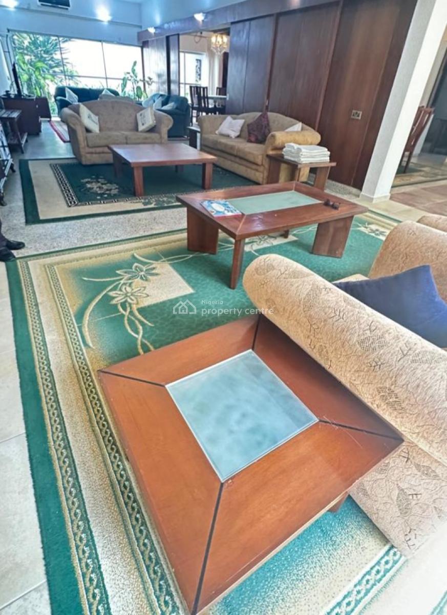 Fully Furnished 3 Bedroom Maisonette with a Private Garden & Room Bq, Ikoyi Crescent, Old Ikoyi, Ikoyi, Lagos, Flat / Apartment for Rent
