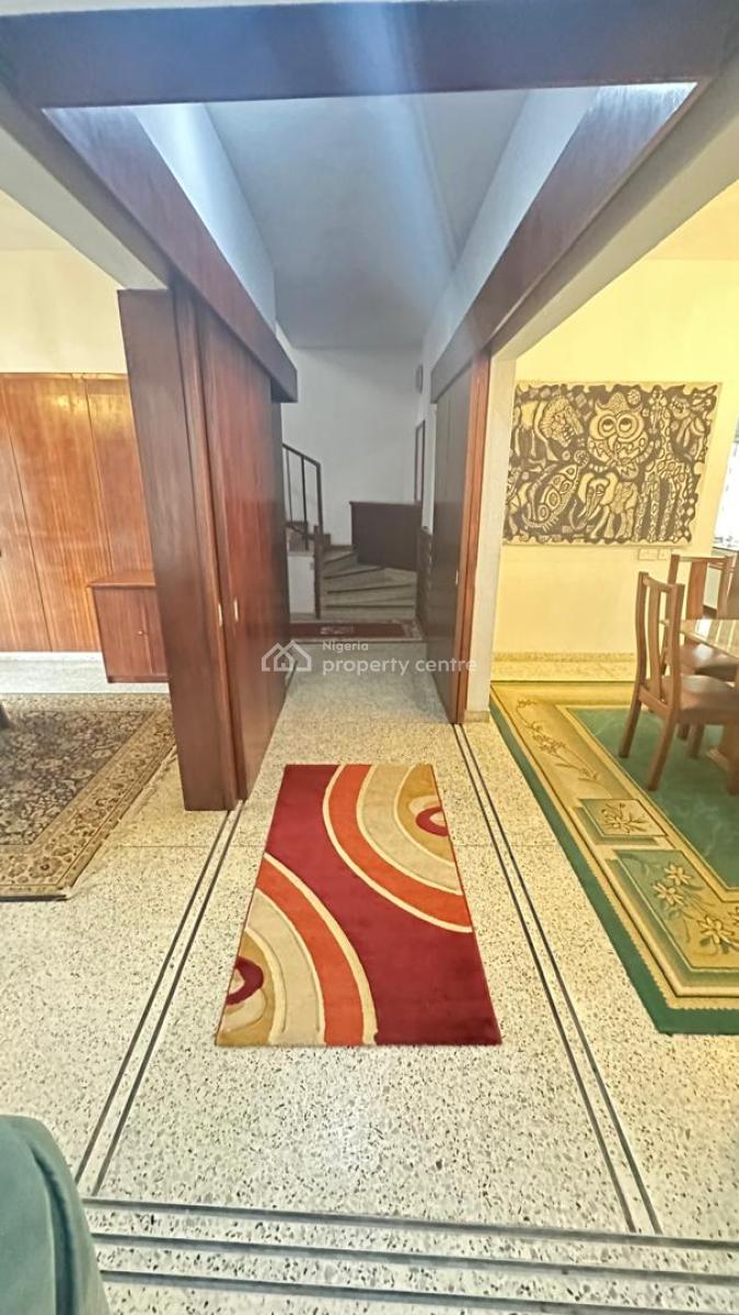 Fully Furnished 3 Bedroom Maisonette with a Private Garden & Room Bq, Ikoyi Crescent, Old Ikoyi, Ikoyi, Lagos, Flat / Apartment for Rent