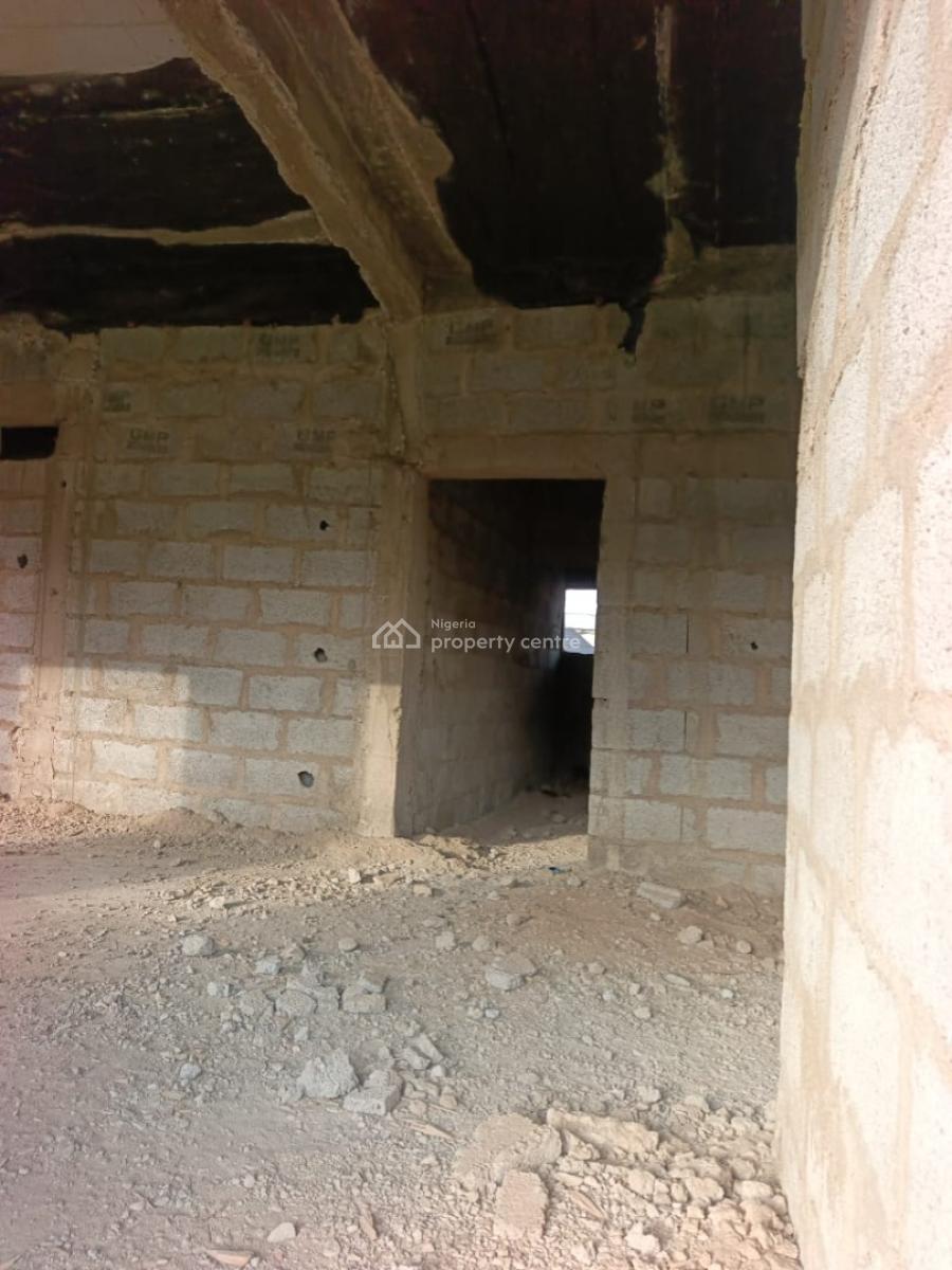 4 Bedroom Terrace Duplex Carcass House, Seman Estate Opposite Dunamis Glory Dome Church in Lugbe. Abuja, Sabon Lugbe, Lugbe District, Abuja, Terraced Duplex for Sale