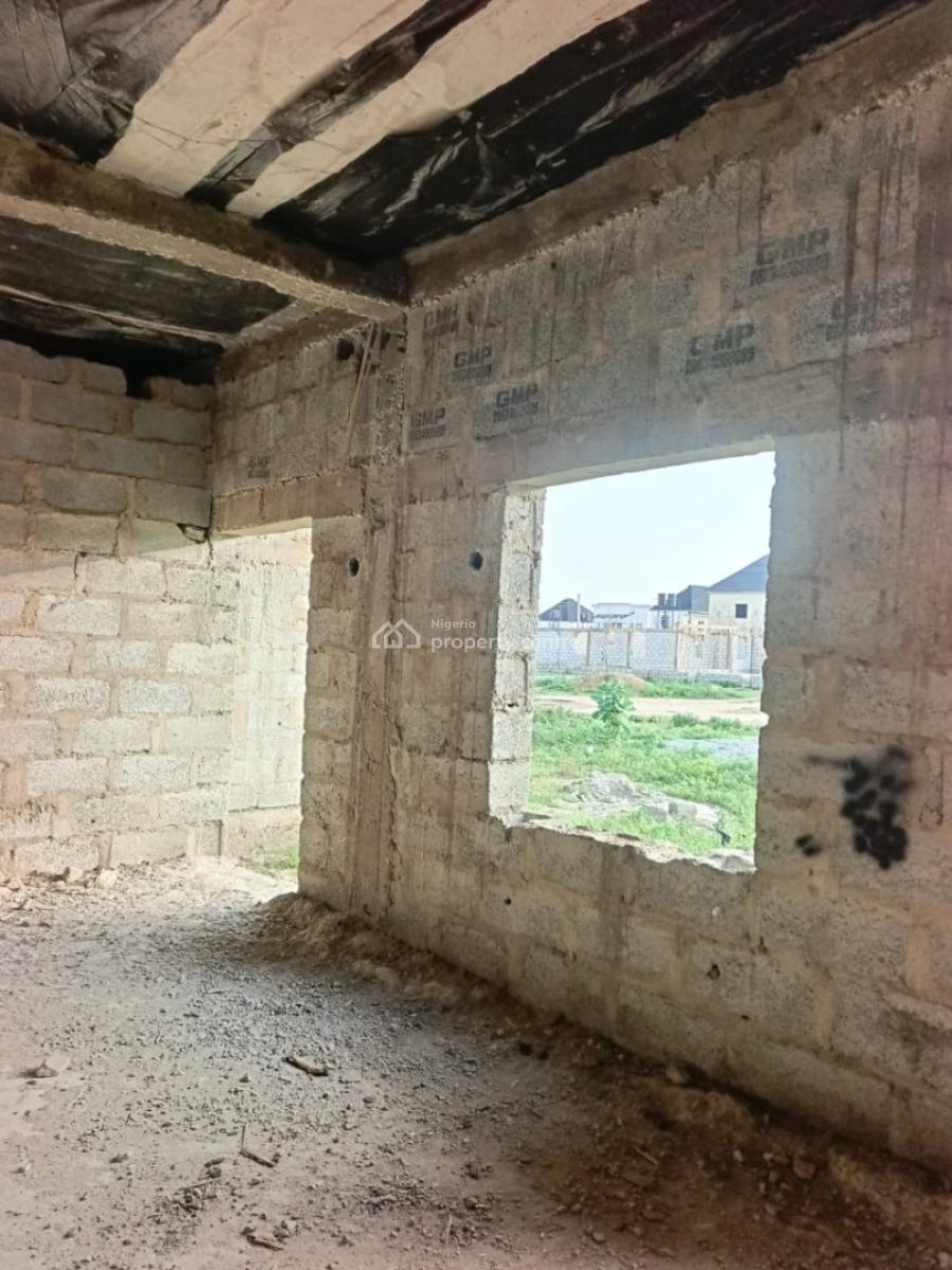 4 Bedroom Terrace Duplex Carcass House, Seman Estate Opposite Dunamis Glory Dome Church in Lugbe. Abuja, Sabon Lugbe, Lugbe District, Abuja, Terraced Duplex for Sale