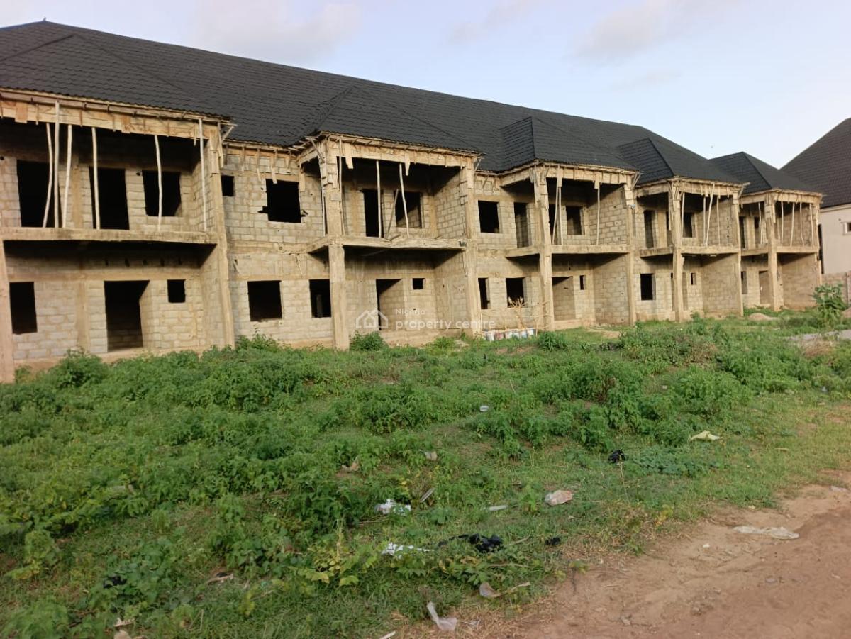 4 Bedroom Terrace Duplex Carcass House, Seman Estate Opposite Dunamis Glory Dome Church in Lugbe. Abuja, Sabon Lugbe, Lugbe District, Abuja, Terraced Duplex for Sale