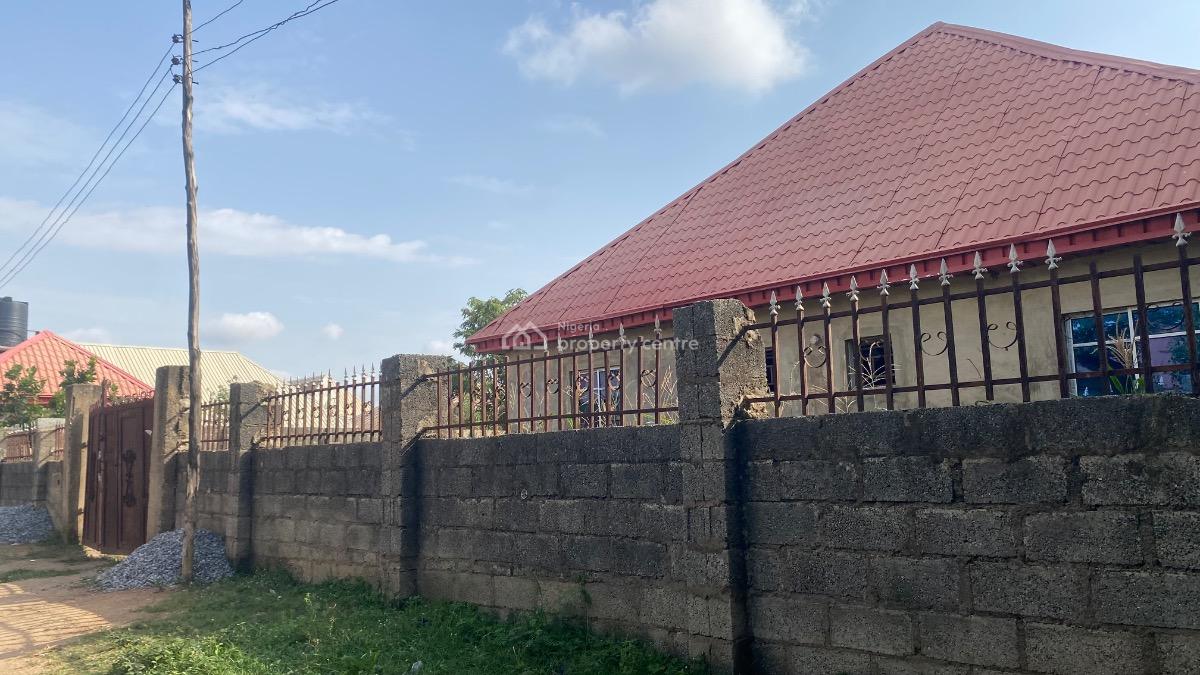 Newly Built 2 Units of 2 Bedrooms and a Gatehouse, Sauka New Site Estate Behind Fha Lugbe, Fha (f.h.a), Lugbe District, Abuja, Detached Bungalow for Sale