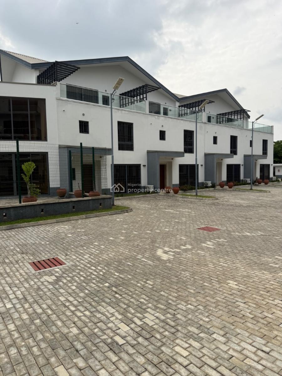Luxury and Serviced 3 Bedroom Terrace Duplex with Bq, Asokoro District, Abuja, Terraced Duplex for Rent