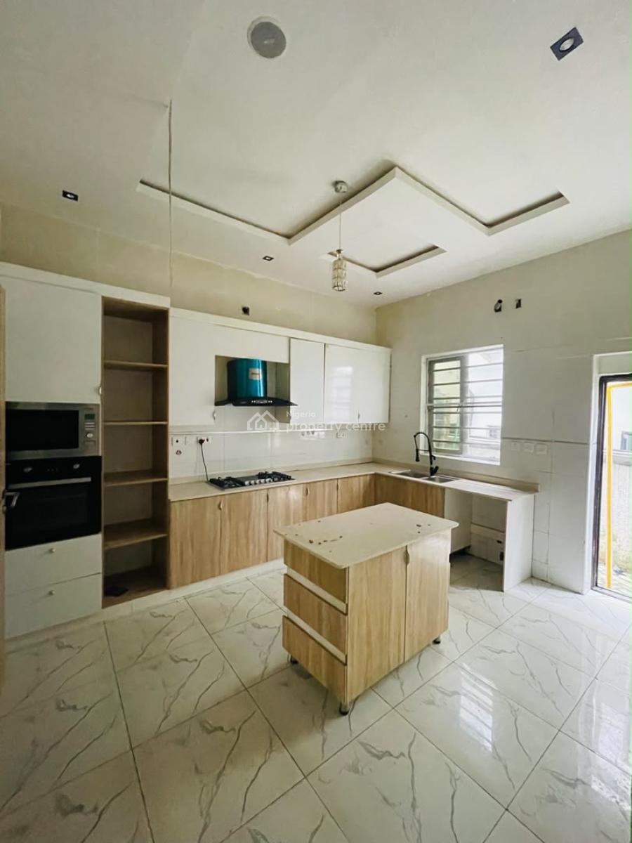 4 Bedroom Semi  Detached Open Compound, Lekki, Lagos, Semi-detached Duplex for Rent