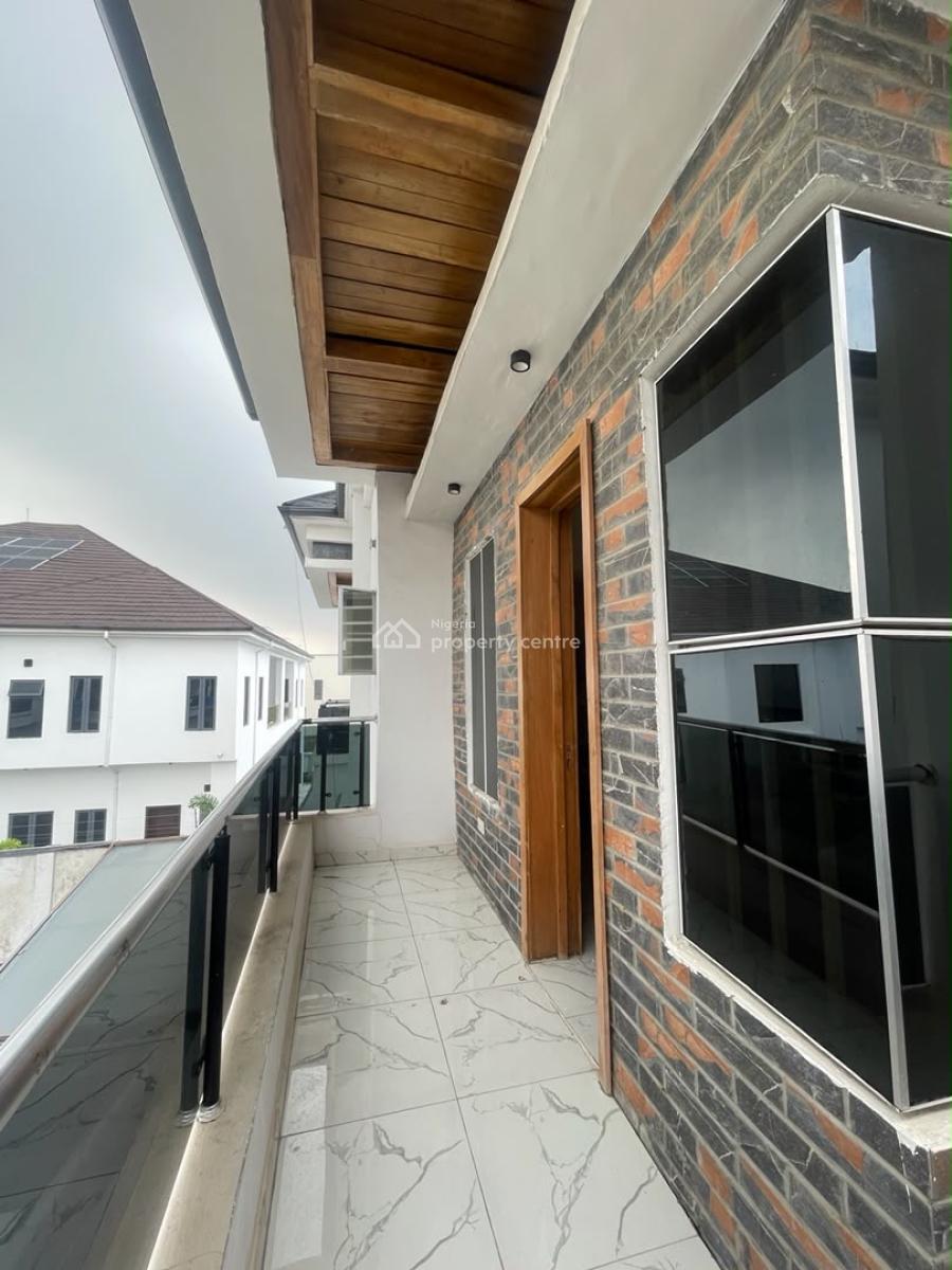 4 Bedroom Semi  Detached Open Compound, Lekki, Lagos, Semi-detached Duplex for Rent
