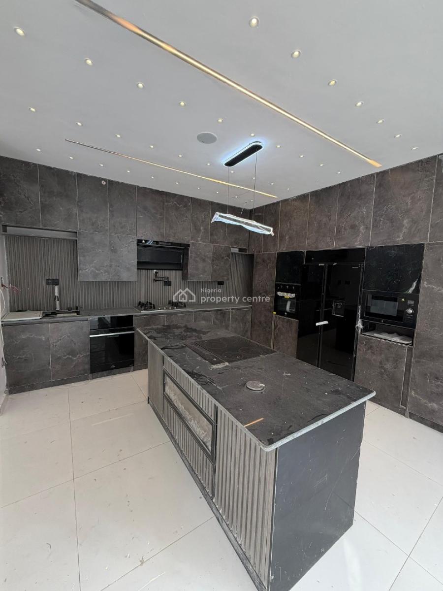 Exquisite 5-bedroom Detached Duplex with Pool, Cinema & Bq, Located in a Highly Sought-after Residential Community, Ajah, Lagos, Detached Duplex for Sale