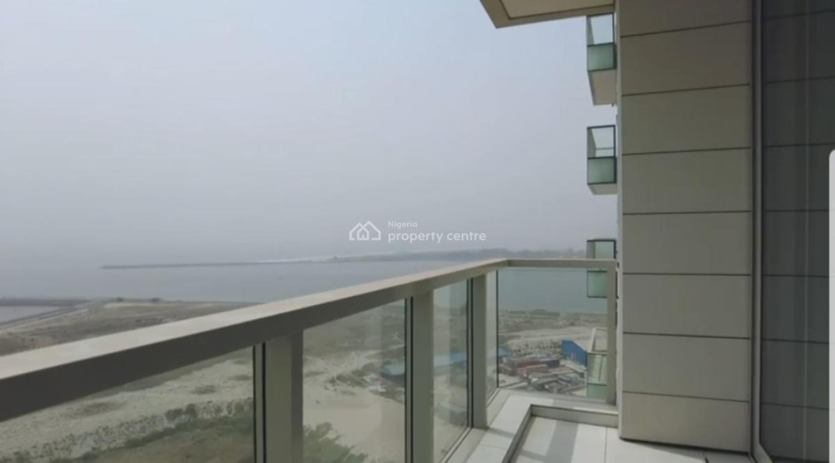 Fully Service & Finished 3 Bedroom Flat with Bq on 17th Floor, Eko Atlantic City, Lagos, Flat / Apartment for Rent