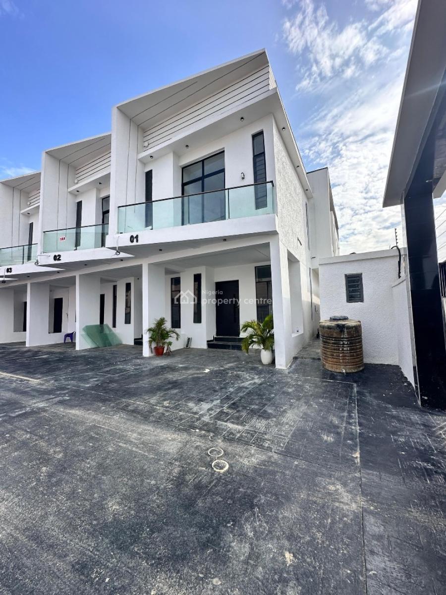 Modern 4 Bedroom Terraced Duplex, Lekki Scheme 2 Estate, Ajah, Lekki, Lagos, Terraced Duplex for Sale