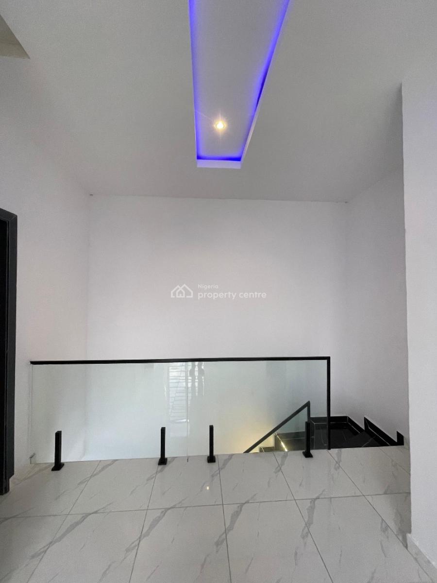 Elegant 4-bedroom Duplex with Jacuzzi, Bq & Fitted Kitchen, Located in a Well-planned Residential Estate, Ikota, Lekki, Lagos, Semi-detached Duplex for Sale
