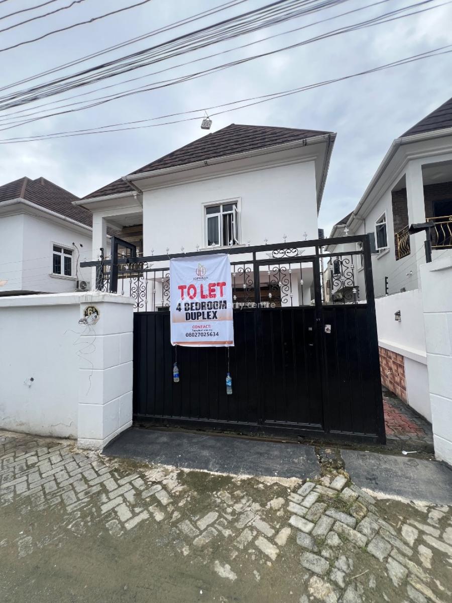 4 Bedroom Fully Detached Duplex, Lekki Palm City Addo Road, Ajah, Lagos, Detached Duplex for Rent