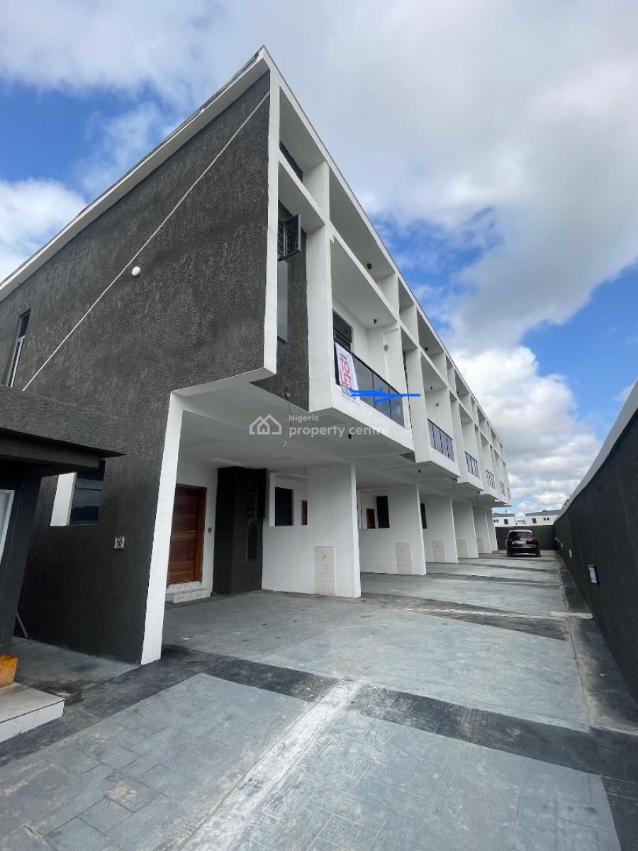 Brand New 3 Bedroom Terraced Duplex with Bq and Solar, General Paint Ajah Lekki Lagos, Ajah, Lagos, Terraced Duplex for Rent