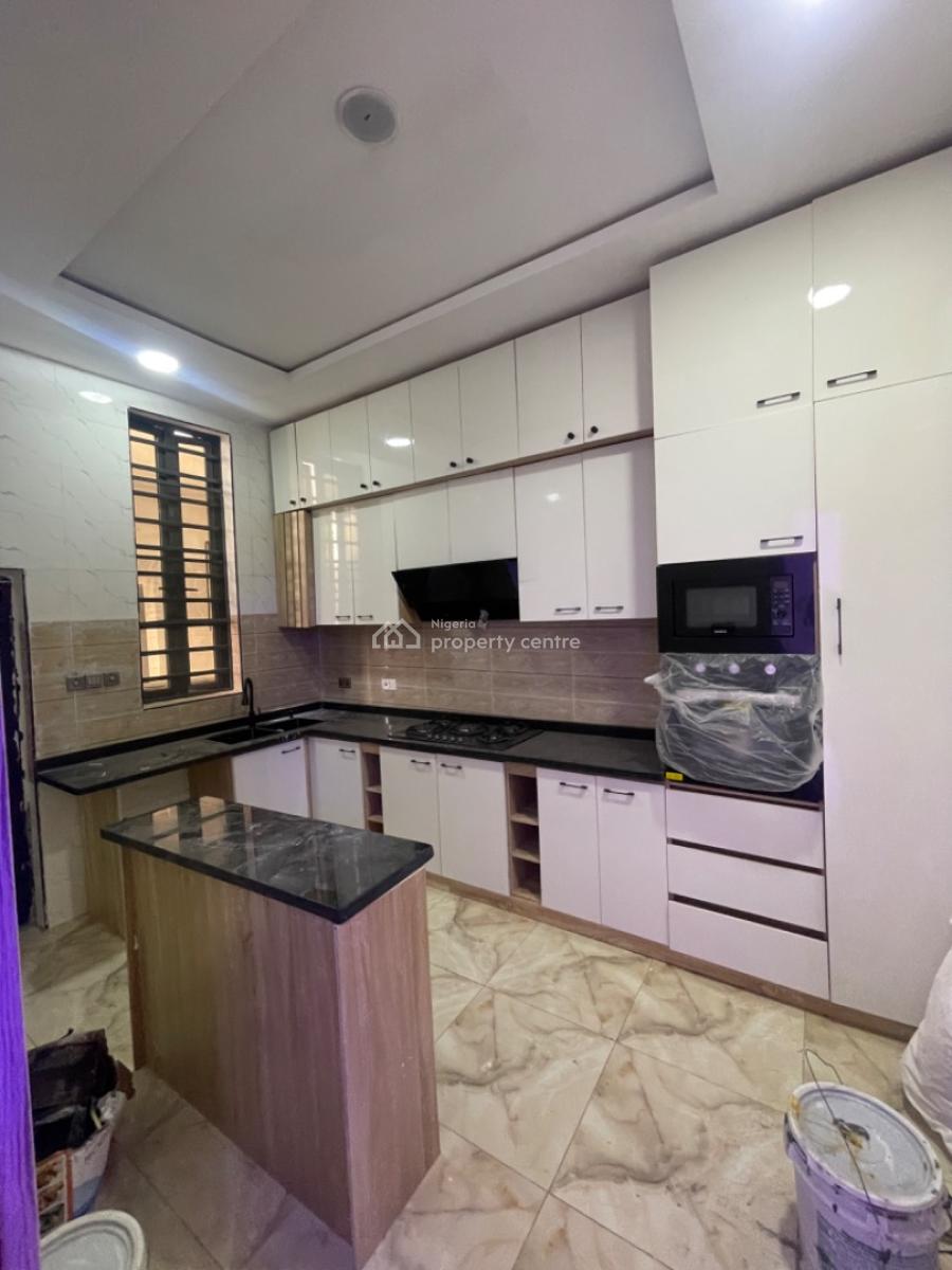 Brand New 3 Bedroom Terraced Duplex with Bq and Solar, General Paint Ajah Lekki Lagos, Ajah, Lagos, Terraced Duplex for Rent