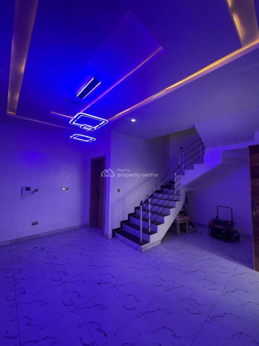Brand New 3 Bedroom Terraced Duplex with Bq and Solar, General Paint Ajah Lekki Lagos, Ajah, Lagos, Terraced Duplex for Rent
