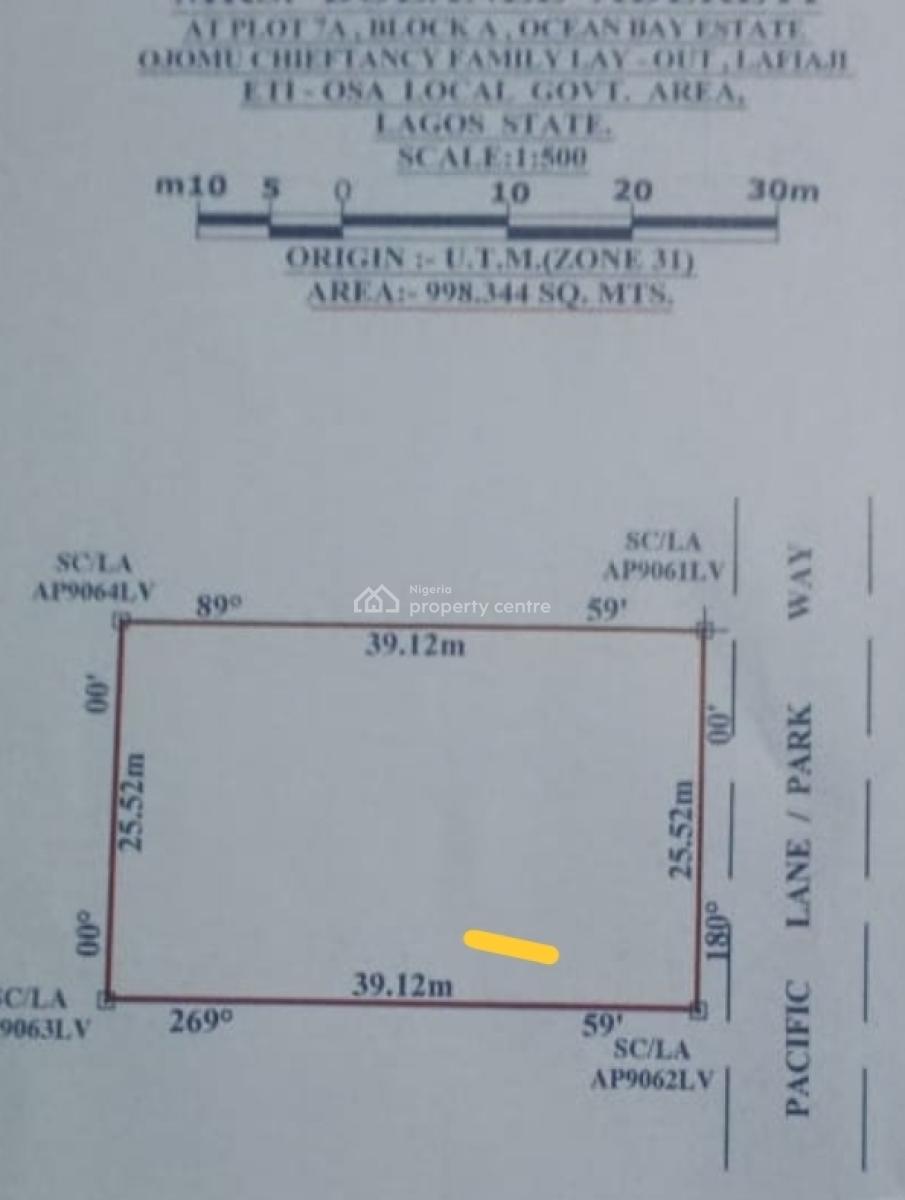 Governor Consent, Ocean Bay Estate, Orchid Rd., Lekki, Lagos, Land Joint Venture