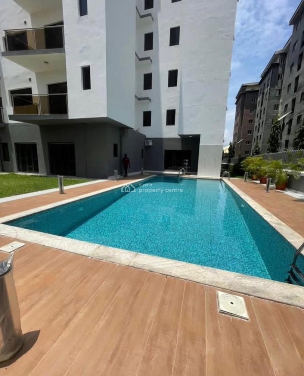 1 Bedroom Apartment with Pool Gym Elevator, Ikate, Lekki, Lagos, Flat / Apartment for Rent