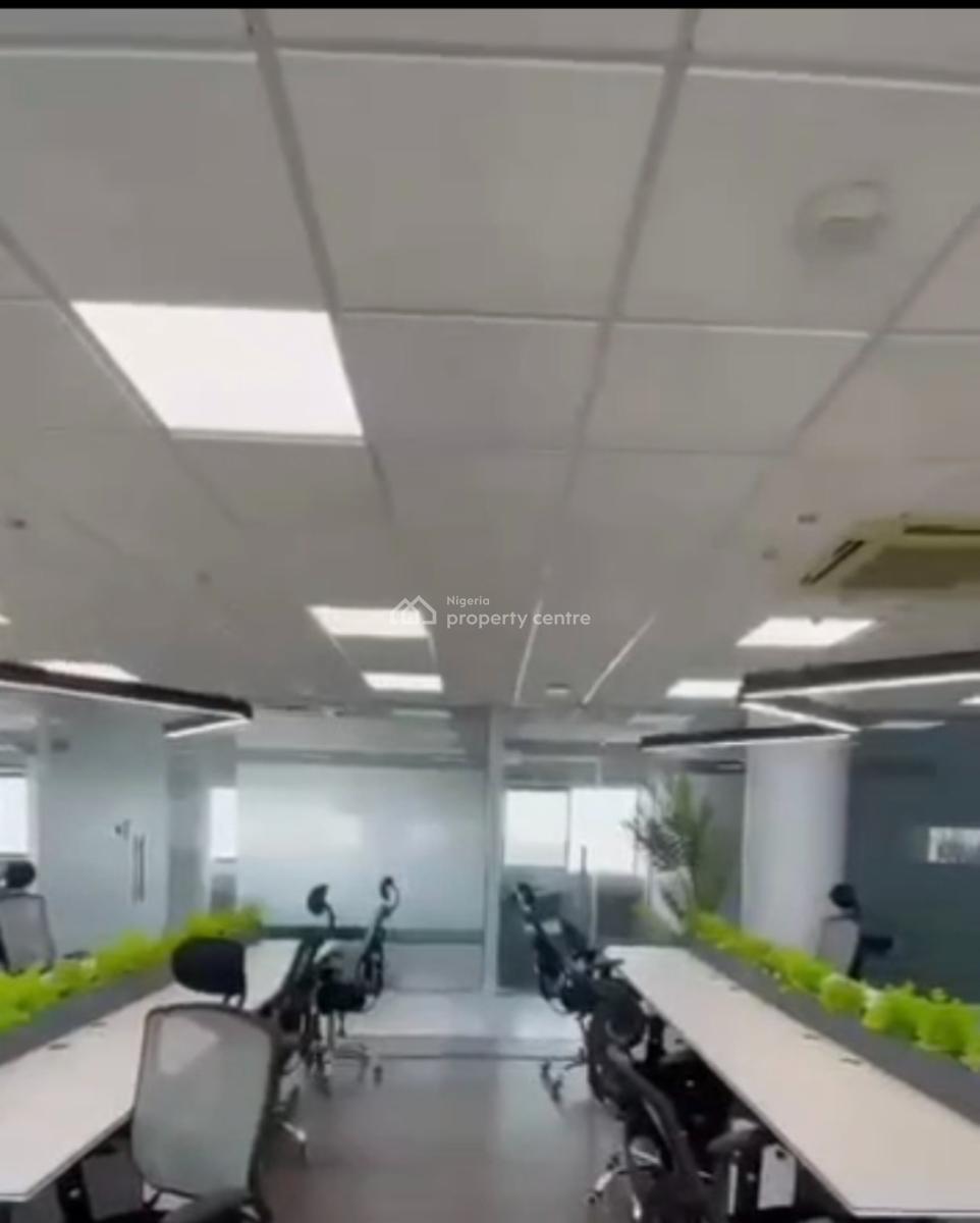 220sqm _open Plan Serviced Office Space_on (9th Floor) in an Office, Vi, Victoria Island (vi), Lagos, Office Space for Rent