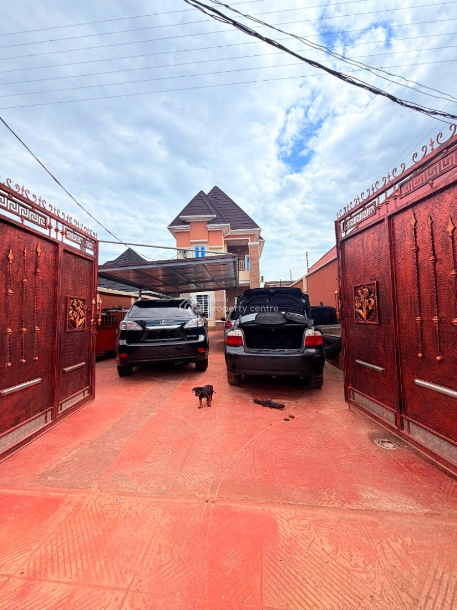 Lovely Built 4 Bedroom Fully Detached Duplex with a Room Bq, Cele, Isolo, Lagos, Detached Duplex for Sale