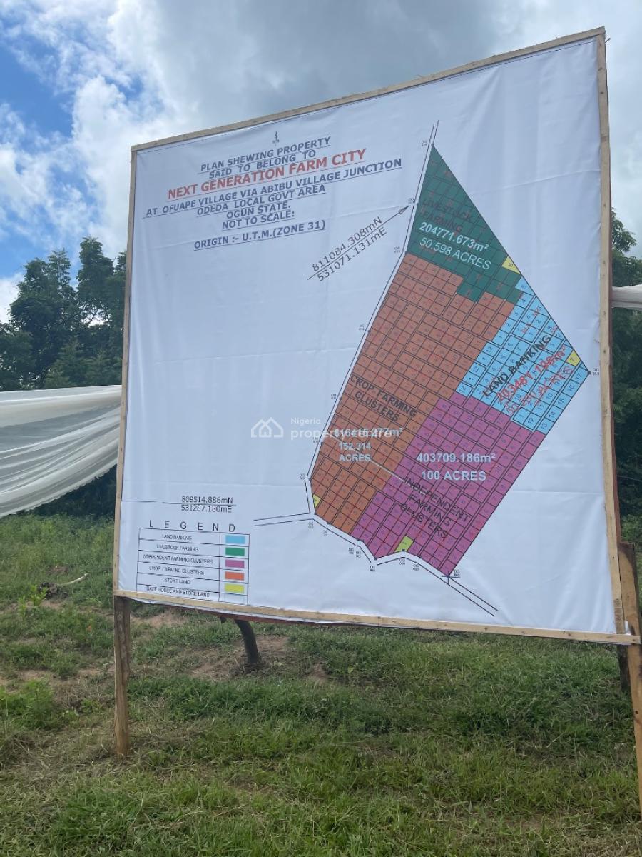 Next Generation Farm City Extension, Ofuape Crescent University, Abeokuta North, Ogun, Land for Sale