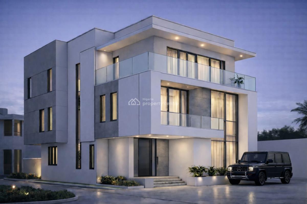 Osapa London   5 Bedroom Luxury Fully Detached Duplex  -fully Automate, Standby Solar Inverter  -elevator  -cinema -gym -dry and Wet Kitchens, Osapa, Lekki, Lagos, Detached Duplex for Sale